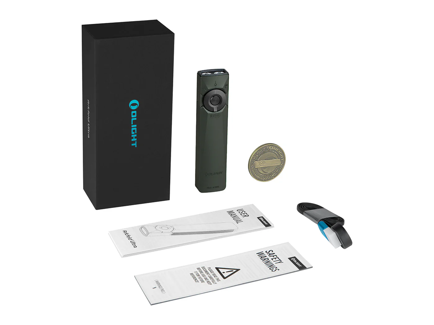 Olight Arkfeld Ultra Olive Grey - Image 5