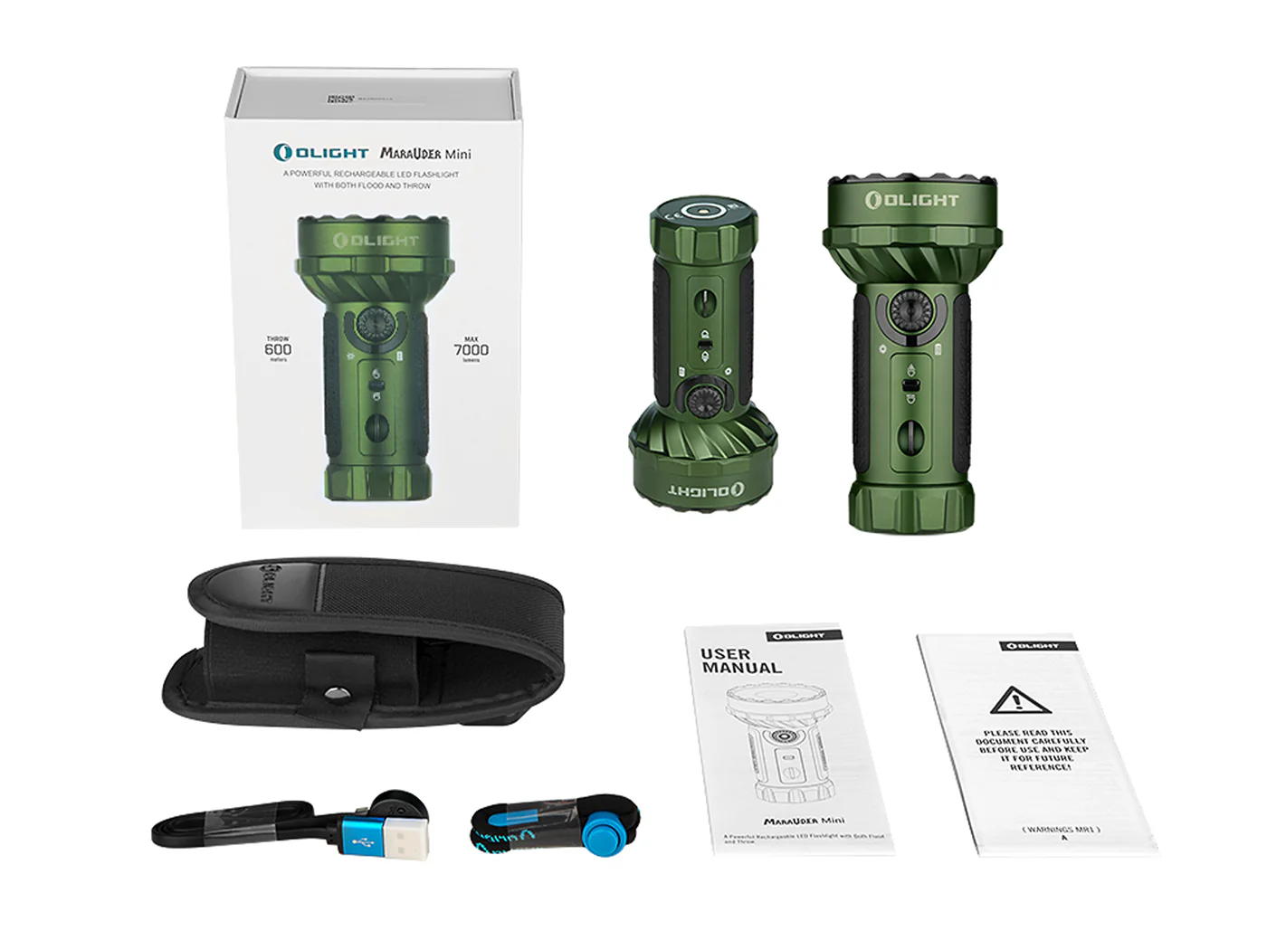 Olight Marauder Mini OD Green - Image 7